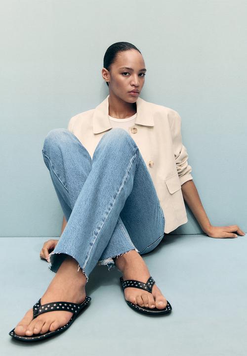 MANGO - Jeans jessie - open-blue
