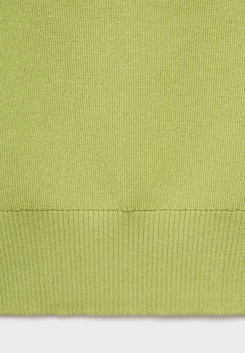 MANGO - Top moji - light/ pastel green