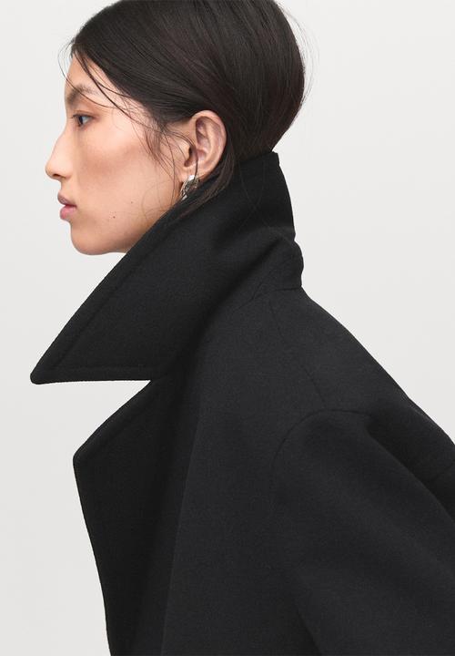 MANGO - Coat goya  - black