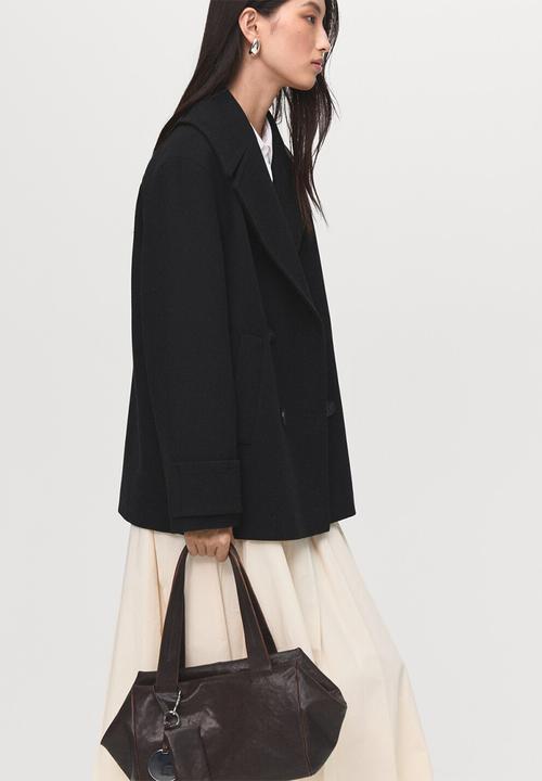 MANGO - Coat goya  - black