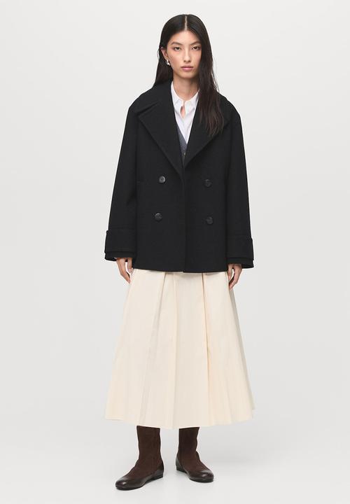MANGO - Coat goya  - black