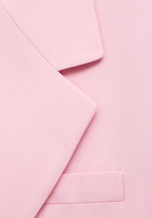 MANGO - Blazer chiado - pink