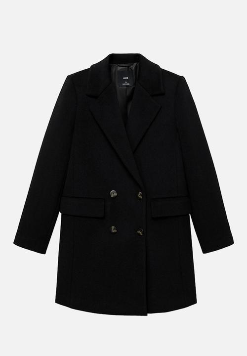 MANGO - Abrigo dali - black
