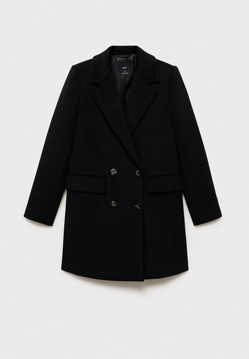 MANGO - Abrigo dali - black