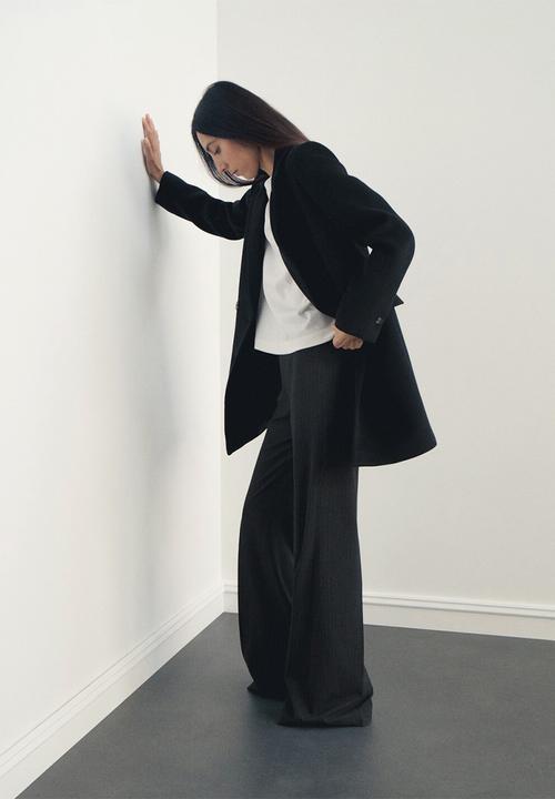 MANGO - Abrigo dali - black