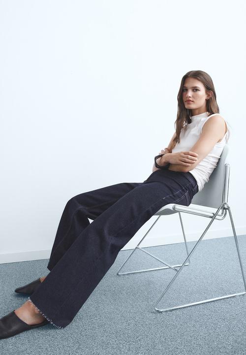 MANGO - Jeans catherin -open blue