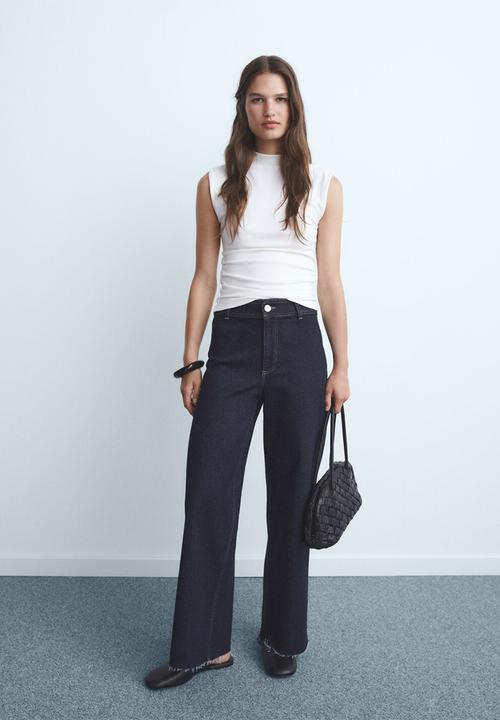 MANGO - Jeans catherin -open blue