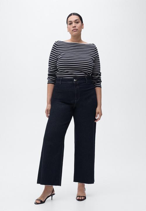 MANGO - Jeans catherin -open blue