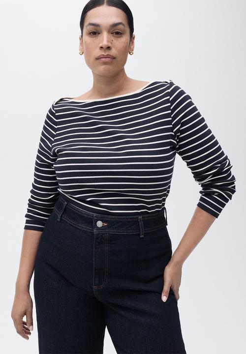 MANGO - Jeans catherin -open blue