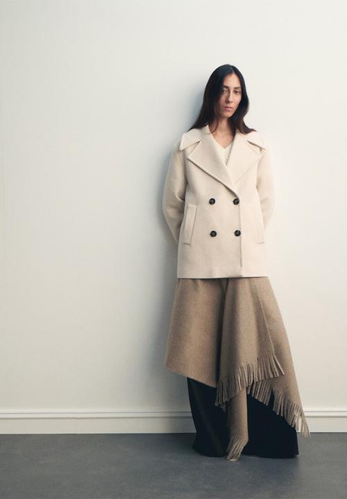 MANGO - Coat goya - beige
