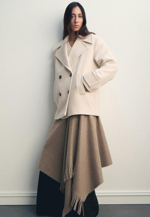 MANGO - Coat goya - beige