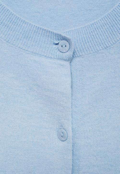 MANGO - Cardigan bimbu - mid-blue