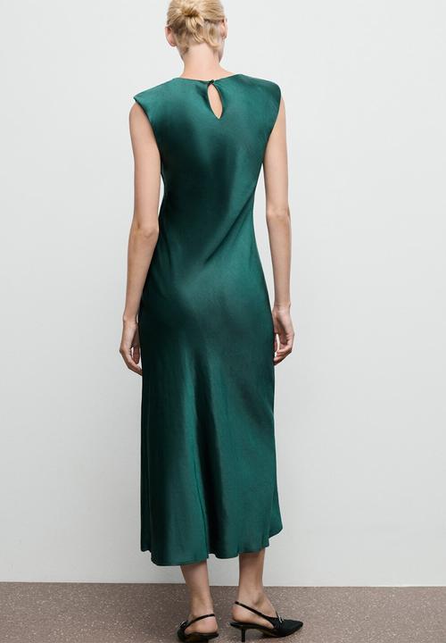 MANGO - Dress gante2-w - green