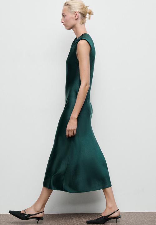 MANGO - Dress gante2-w - green