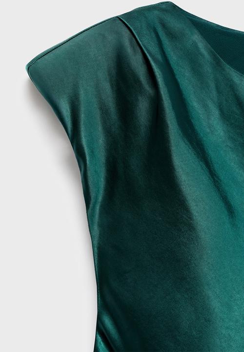 MANGO - Dress gante2-w - green