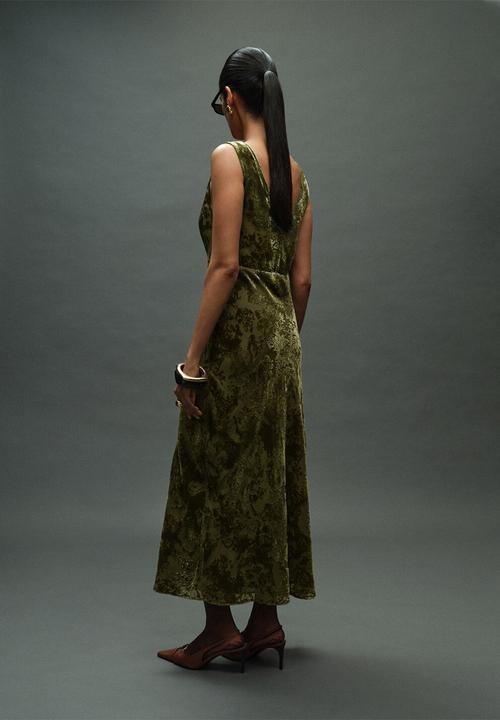MANGO - Dress rocio - light/ pastel green