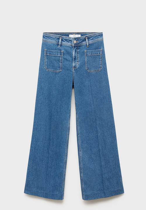 MANGO - Jeans martina - open-blue