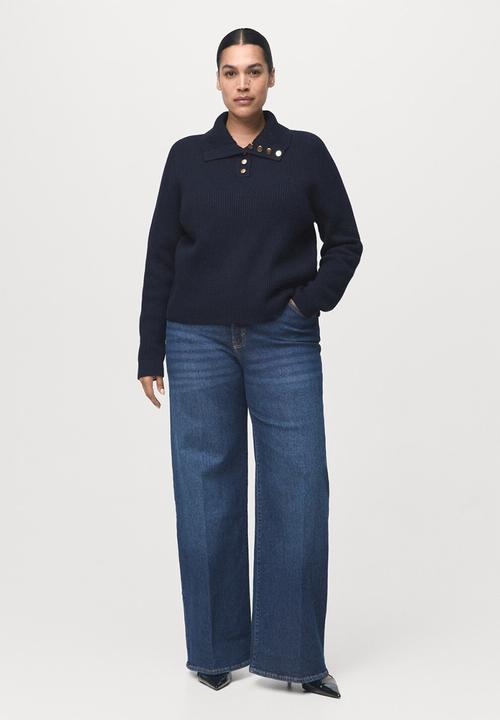 MANGO - Jeans elise - denim blue