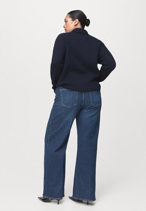 MANGO - Jeans elise - denim blue