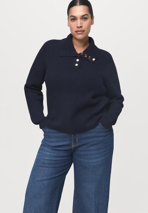 MANGO - Jeans elise - denim blue