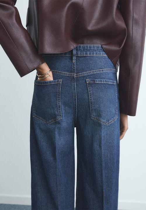 MANGO - Jeans elise - denim blue