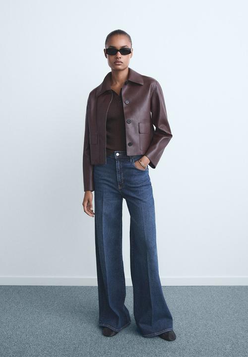 MANGO - Jeans elise - denim blue