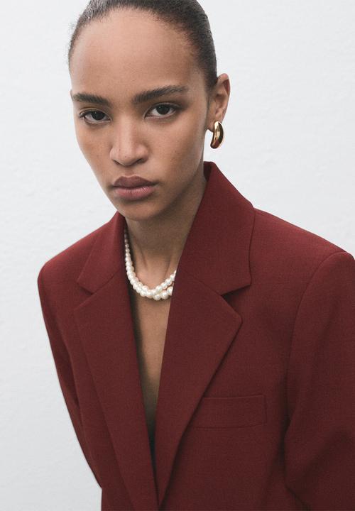 MANGO - Americana farah - red