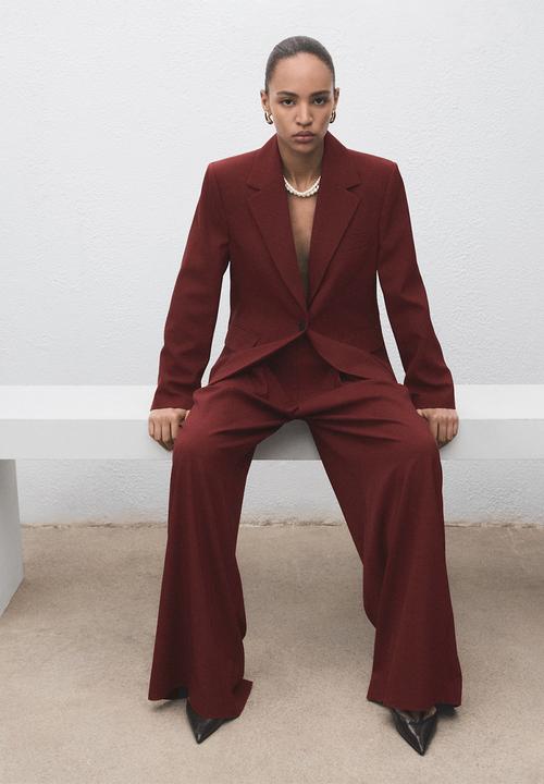 MANGO - Americana farah - red