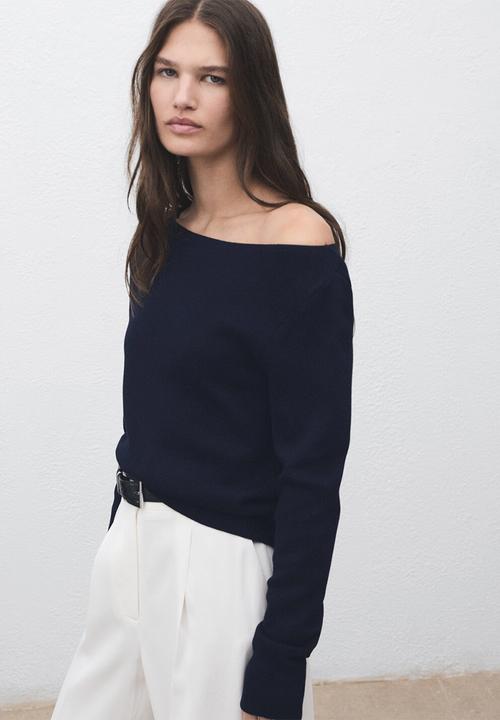MANGO - Jersey soho - navy