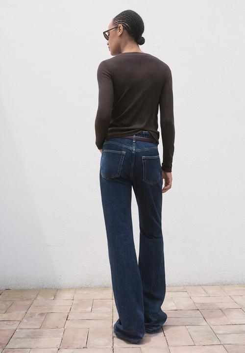 MANGO - Camiseta michi - dark brown