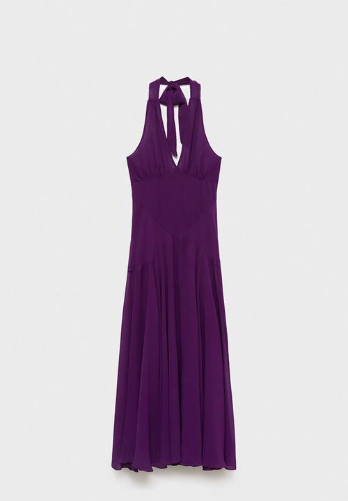MANGO - Dress maria -  mid-purple