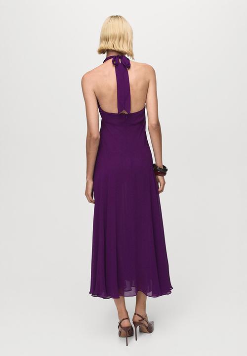 MANGO - Dress maria -  mid-purple