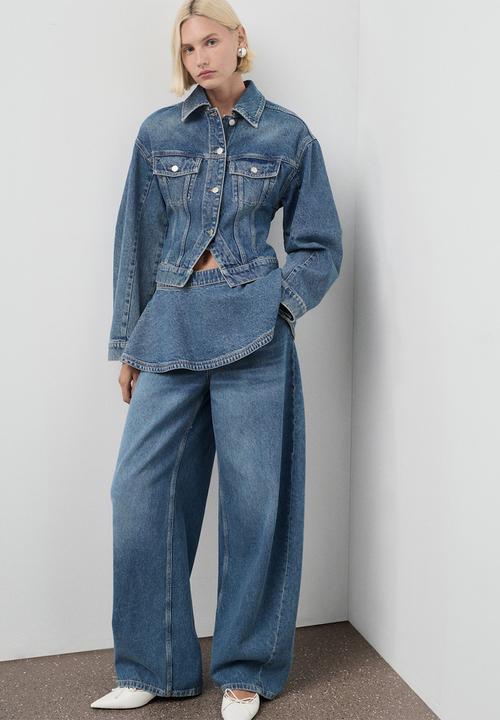 MANGO - Jeans dana - open-blue