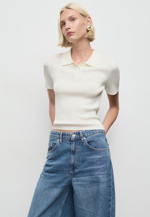MANGO - Jeans dana - open-blue