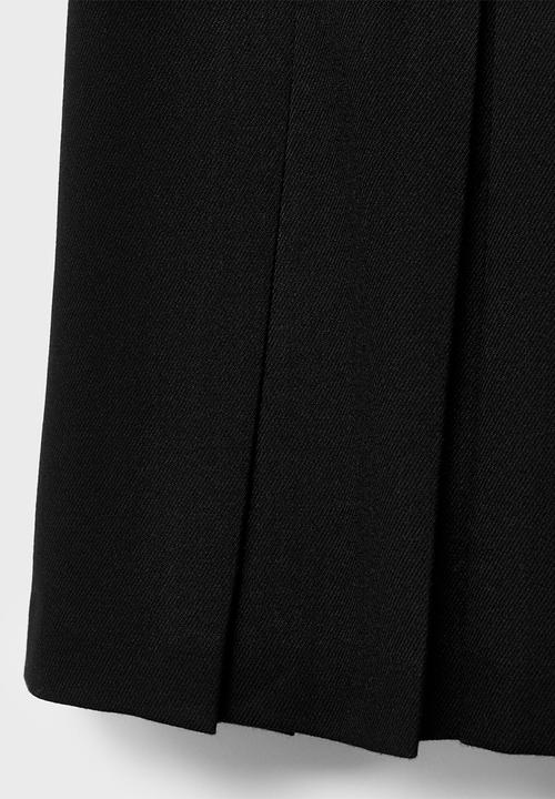 MANGO - Skirt grunge  -  black