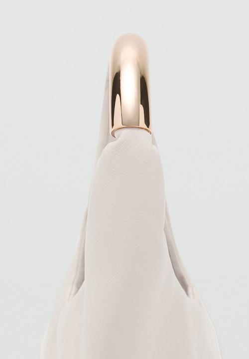 MANGO - Bolso M Bernard Handbag - Off white