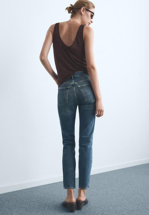MANGO - Jeans claudia -  denim blue