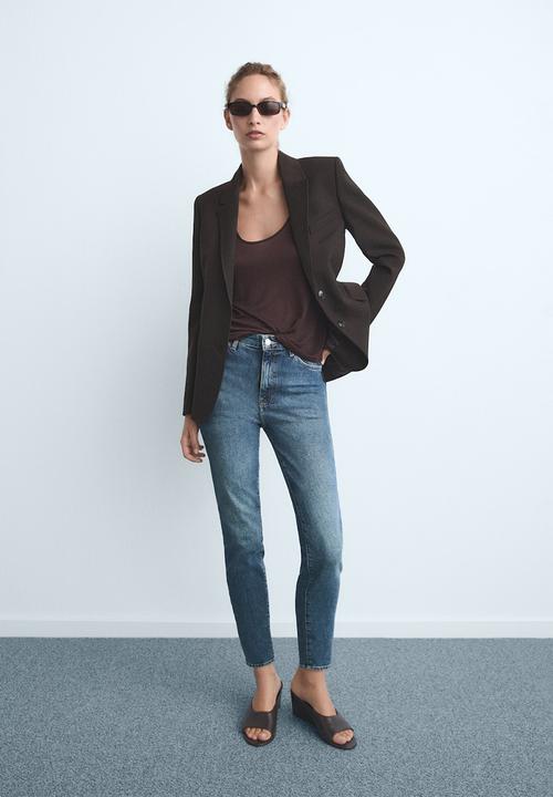MANGO - Jeans claudia -  denim blue