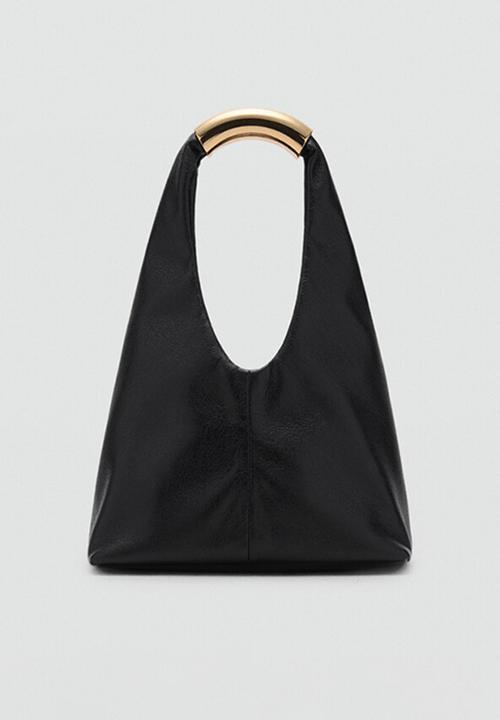 MANGO - Bolso M Bernard Handbag - Black
