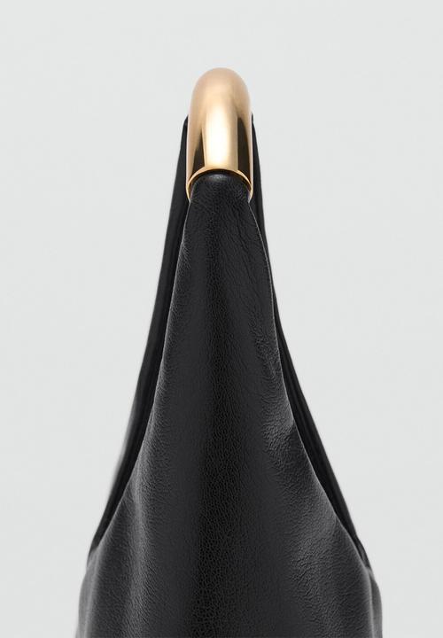 MANGO - Bolso M Bernard Handbag - Black