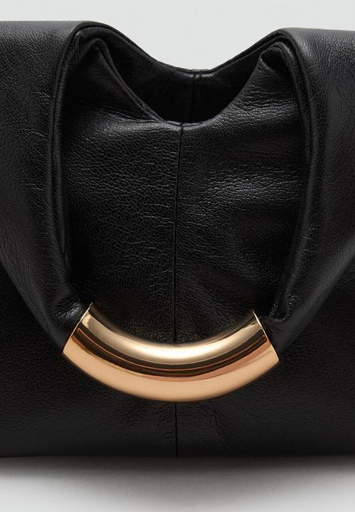 MANGO - Bolso M Bernard Handbag - Black