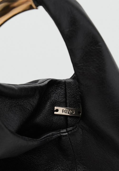 MANGO - Bolso M Bernard Handbag - Black