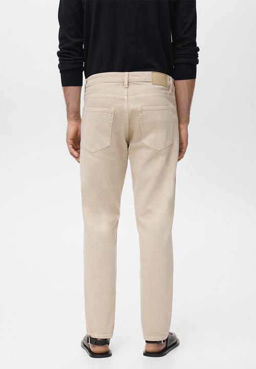 MANGO - Jeans Benc - Sand