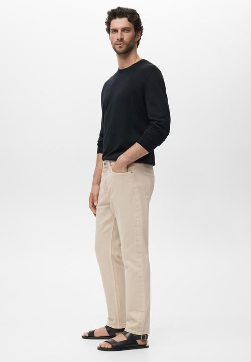 MANGO - Jeans Benc - Sand