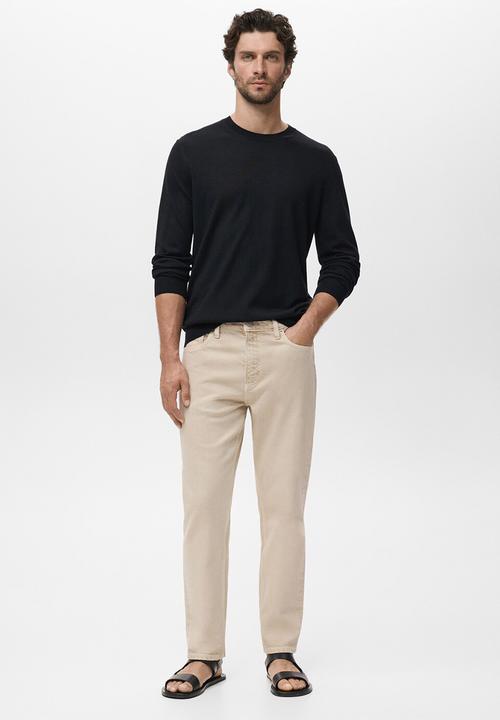 MANGO - Jeans Benc - Sand