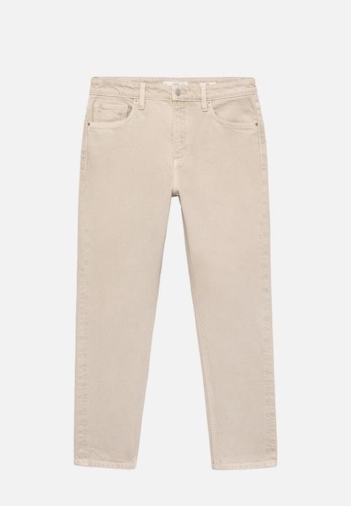 MANGO - Jeans Benc - Sand