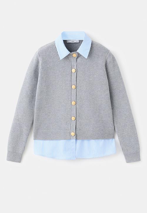 MANGO - Cardigan giovanni - grey