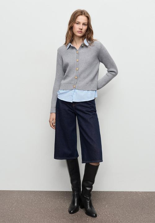MANGO - Cardigan giovanni - grey