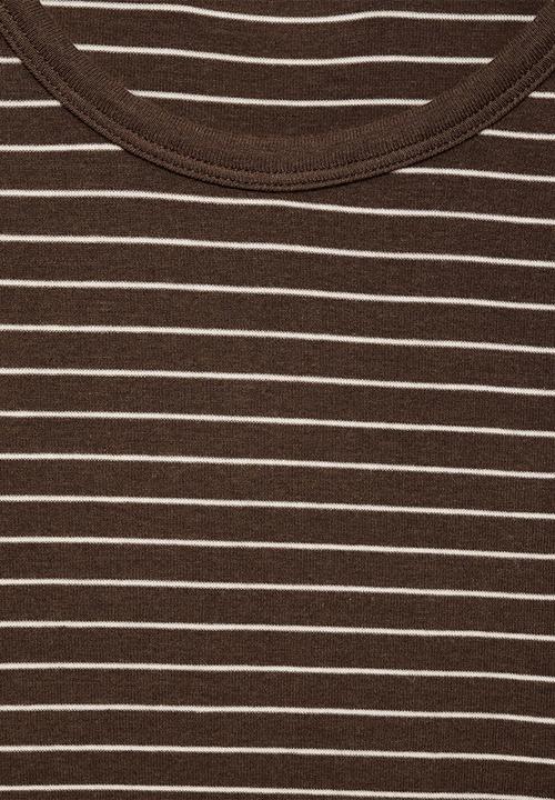 MANGO - T-shirt paul - brown