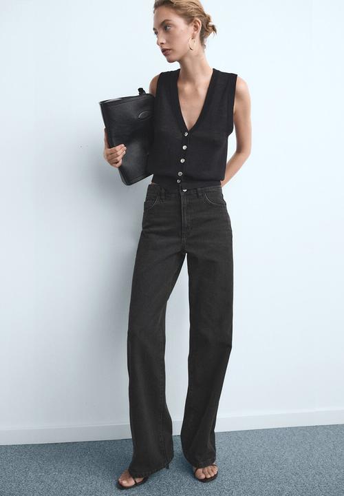 MANGO - Jeans danila - open-grey
